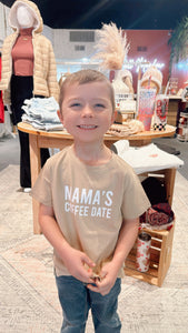 Mama's Coffee Date Kid's Tee