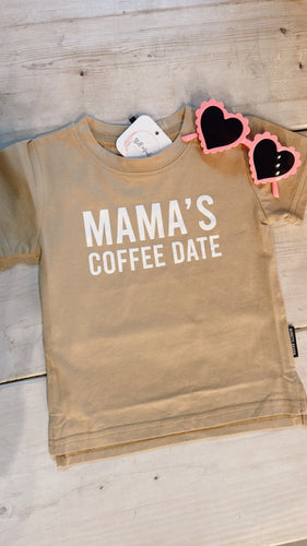 Mama's Coffee Date Kid's Tee