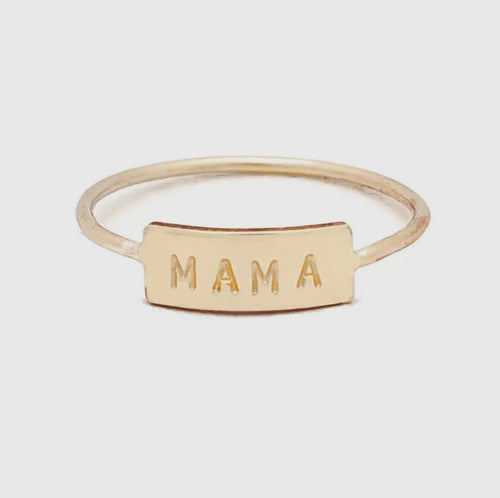MAMA Gold Ring