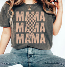 Load image into Gallery viewer, Checkered Mama Tee