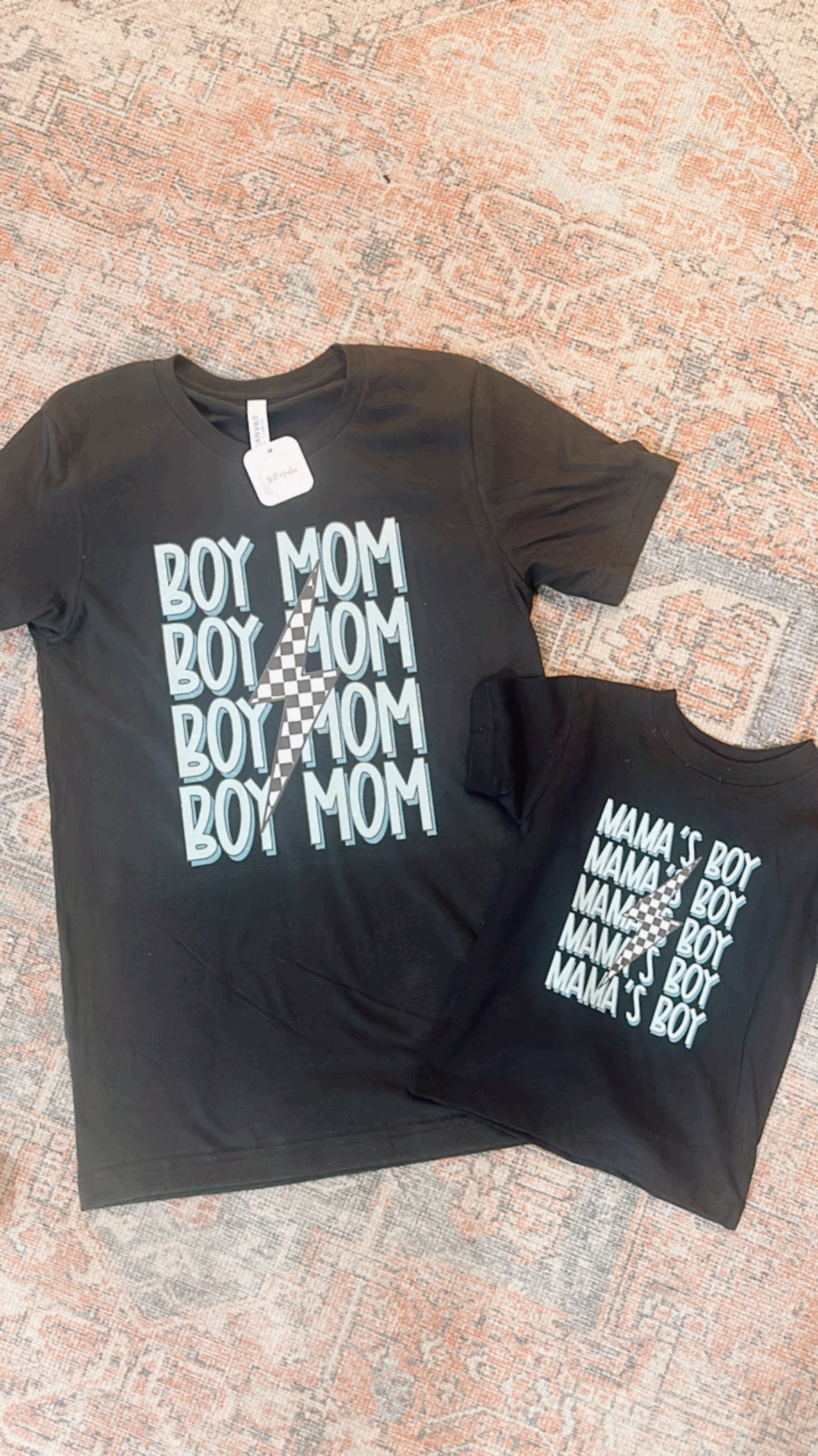 Mama's Boy Lightening Bolt Tee