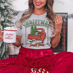 Christmas is Better in A Small Town Tee + Long Sleeve