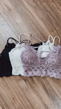 Load image into Gallery viewer, Padded Lacey Bralette