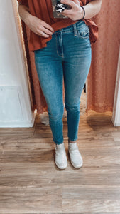 Skinny mid rise jeans - Amber