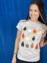 Load image into Gallery viewer, Chickens lady tee