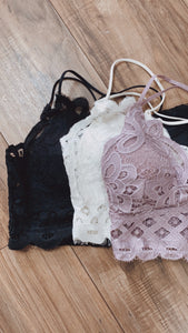 Padded Lacey Bralette